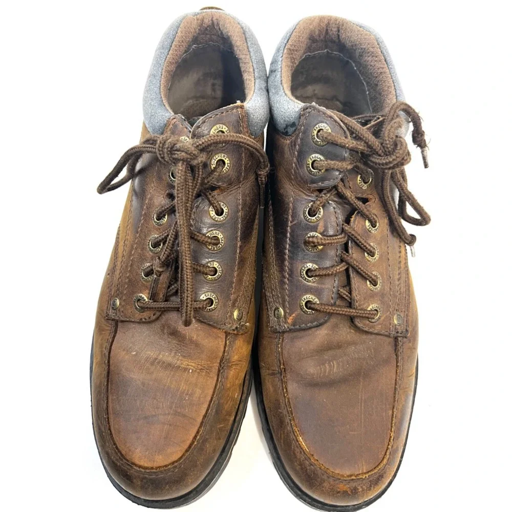 Skechers Mens Mariners Leather Utility Boots Size US 11.5 Brown